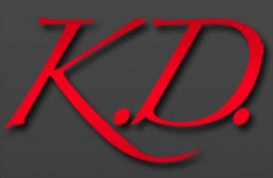 K.D logo